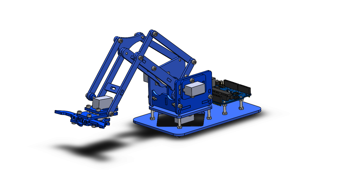 MeArm V1.0机械臂sw23可编辑